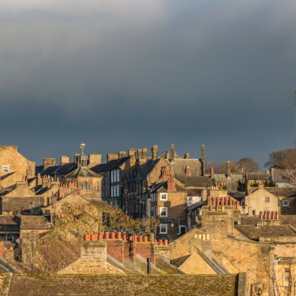 Barney Rooftops in Winter Sun