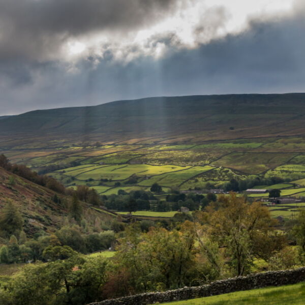 Swaledale Sunburst and Shadows