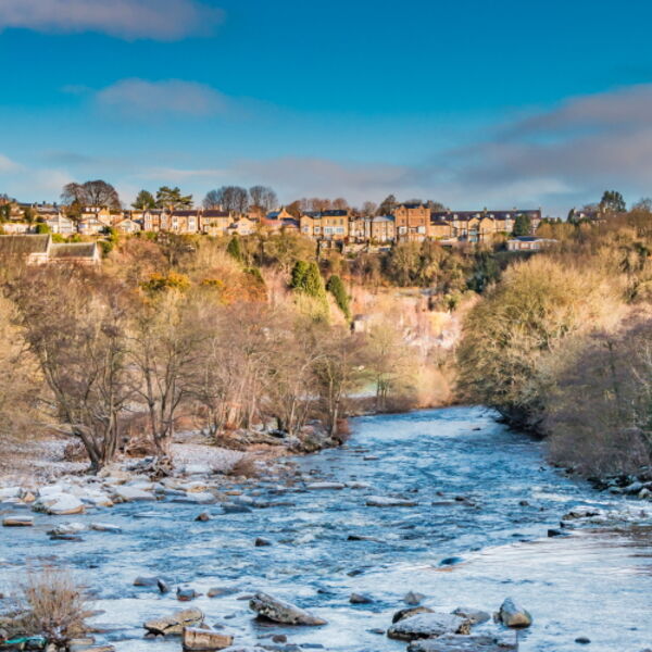 Winter Sun on Maison Dieu Richmond