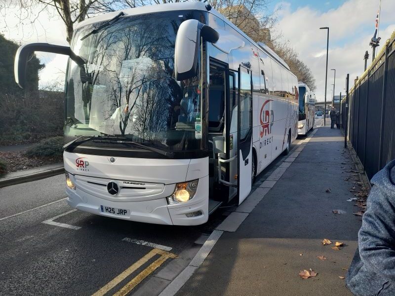 After the journey up, we arrived a bit early.....