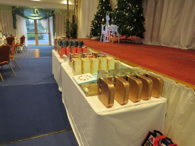 More of the raffle prizes - each table had 3 prizes allocated
