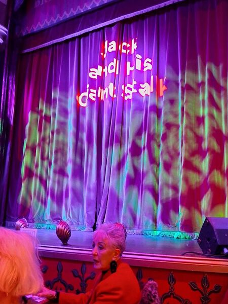 Once we were allowed to enter, we found our allocated tables were very close to the stage