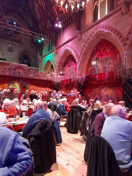 There were around 250 people in the audience, from all over the Country