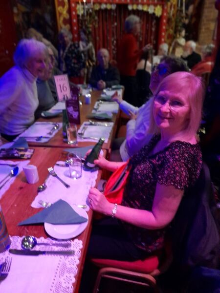 Looking forward to lunch, perhaps!