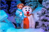 Fantasyland elf and snowman
