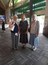 Some of our party arriving