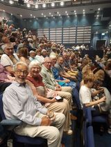 Waiting for the show to start