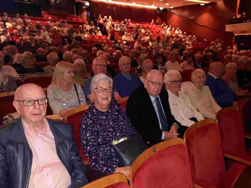 Waiting for the play to start