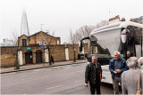 The top of The Shard disappeared into the clouds!