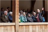 Group One learning about how the theatre was built