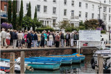 Queuing up to get on