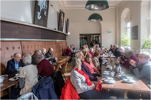 After our tour, we all enjoyed an excellent lunch in the Verdi Restaurant.