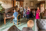 An appreciative audience listening to Nigel