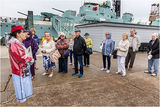 With a bit of magic, HMS Cavalier appears in many disguises in the series