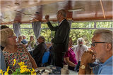Owen telling us all about the boat trip