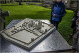 A miniature of the old cathedral site