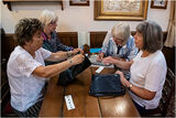 Drawing the winning raffle tickets (and making careful note as to who has won)