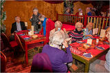 We caught up with news whilst waiting for lunch to be served
