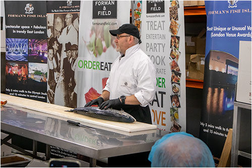 Darren is the fastest boner, pinner and carver of salmon in the world!