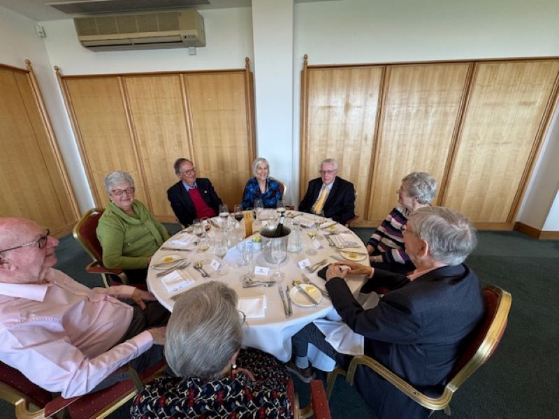 Waiting for the AGM to start (4)