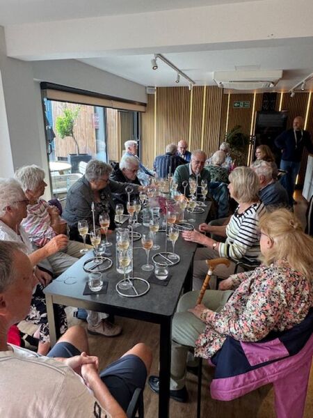 The tastings went well!