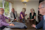 Jack Goose, Rod Holland, Christine Goose talking to Viv Hill, whilst Stephen Barnett looks on