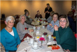 Jackie Elliott, Pat Thompson, Pam Ambrose with Sandra Yarwood.