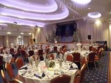 The dining room was beautifully decorated
