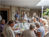 We were soon tucking in to the excellent food