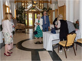 "Checking in" at Reception