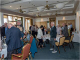 After the AGM, a brief pause and then an excellent lunch was served