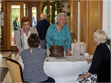 More members arriving and checking-in