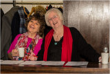 Janet & Jeanette - the Happy Cloakpersons!
