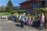 Making the most of the sunshine before the AGM starts