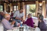 Stephen thanking Anne Hayes for her contribution over the past few years