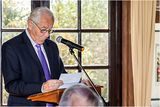 The Vice-Chairman persuading the members to re-elect the Chairman, otherwise he is going to get the job!