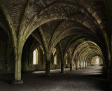 Cellarium, Fountains Abbey