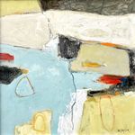 By The Sea Mixed Media 600mm x 600mm