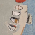 Marina Acrylic And Charcoal 450mm x 450mm