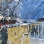 Rain Coming Mixed Media 200mm x 200mm