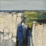 Along The Edge Pastel 405mm x 405mm
