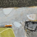 In Greek Waters Mixed Media 250mm x 250mm