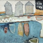 Dockside Mixed Media 600mm x 600mm