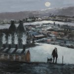 Northern Landscape Acrylic 300mm x 300mm