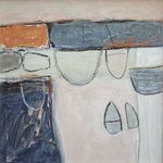 "Sail Away" Mixed Media 300mm x 300mm