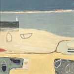 Distant Shore Acrylic 600mm x 600mm