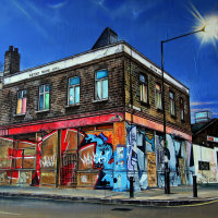 Nightfall On White Post Lane