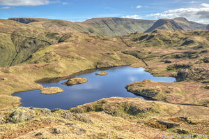 Angle Tarn, Rampsgill Head & Gray Crag