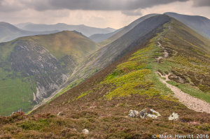 Ard Crags & Scar Crags From Causey Pike