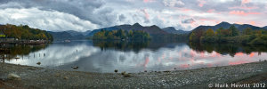 Autumn Sunset Over Derwentwater